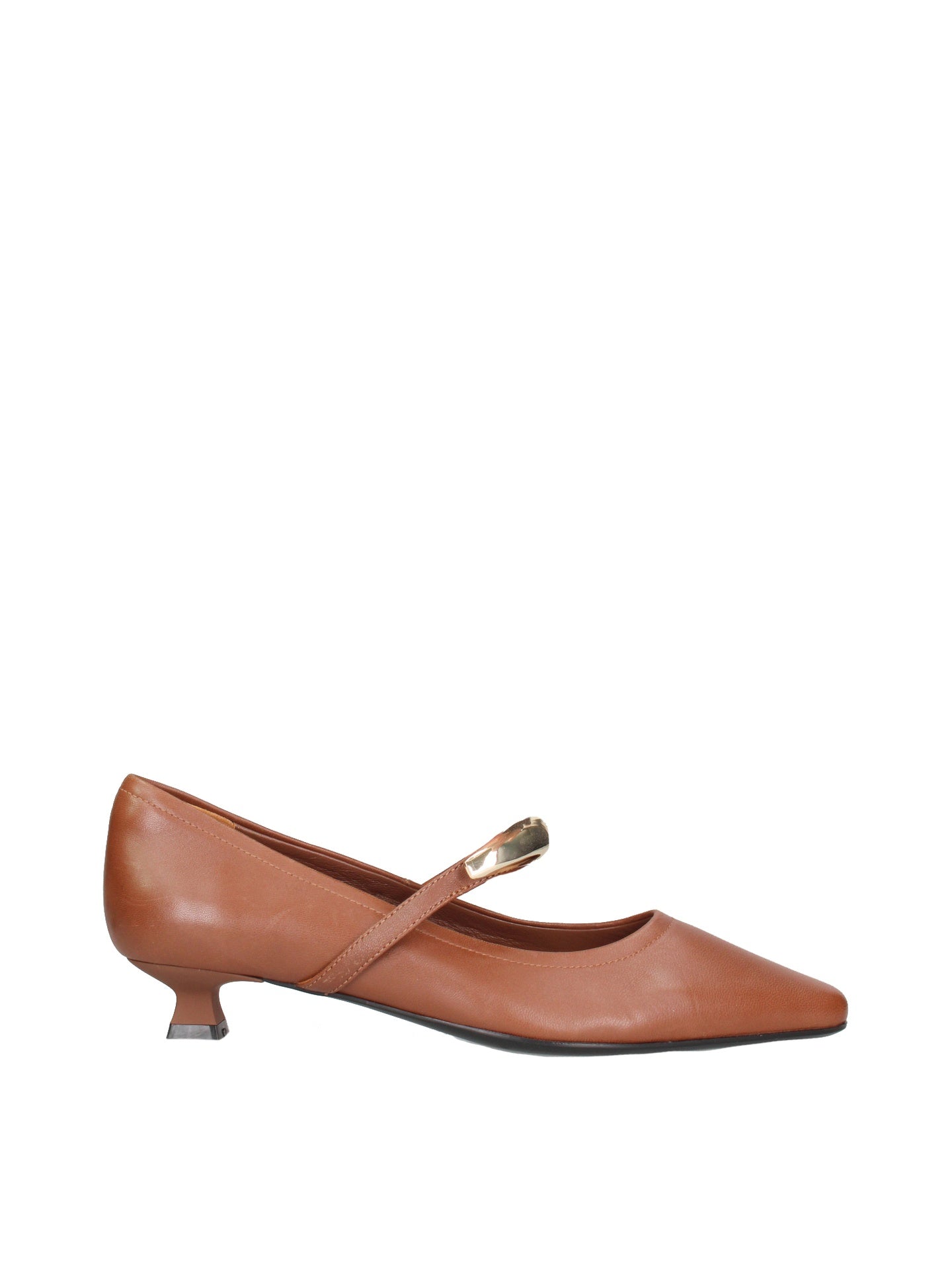Scarpa con tacco MARC ELLIS | Cognac