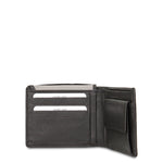 Portafoglio in Vera Pelle Nero