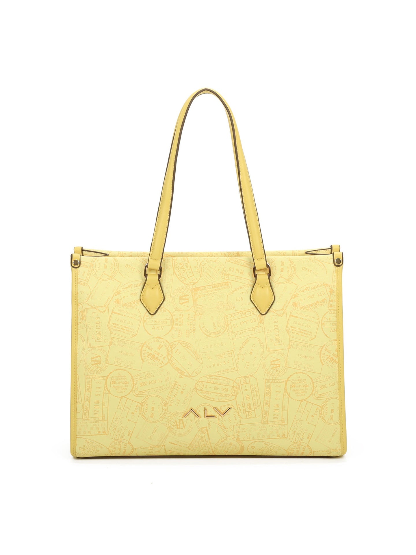 Borsa A Spalla da donna ALV - Giallo