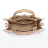 Borsa a Tracolla in Poliestere Beige