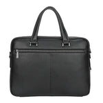 Borsa a Mano in Vera Pelle Nero