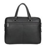 Borsa a Mano in Vera Pelle Nero