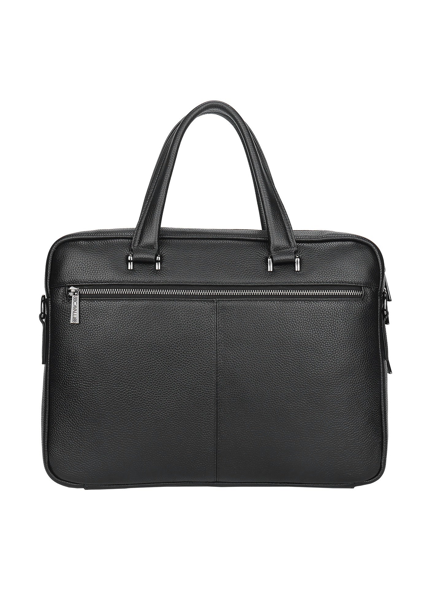 Borsa a Mano in Vera Pelle Nero