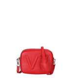 Borsa a Tracolla in Dollaro Leather Rosso