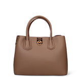 Borsa a Mano in Pelle Vegana Marrone Pierre Cardin