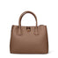 Borsa a Mano in Pelle Vegana Marrone Pierre Cardin