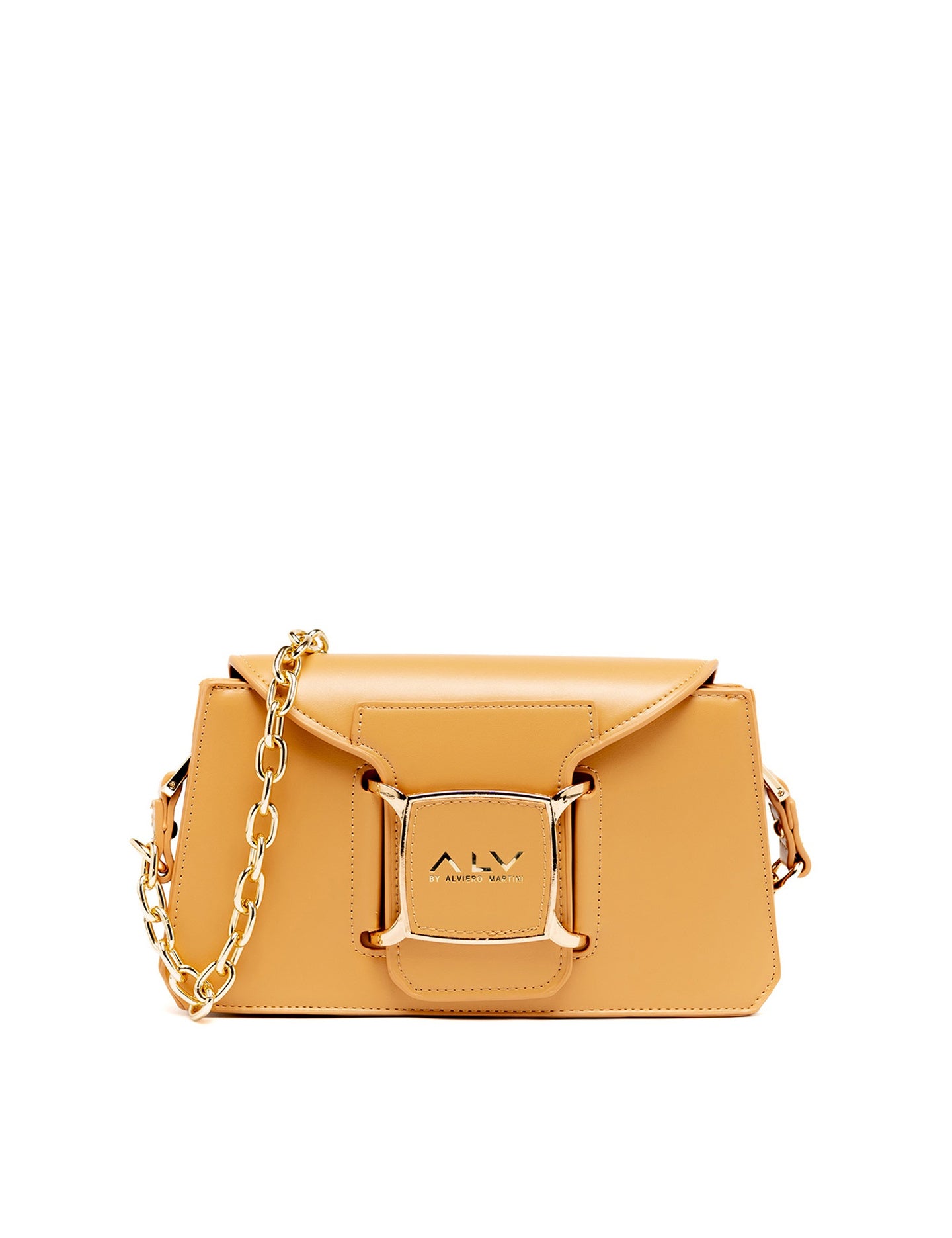 Borsa a tracolla da donna ALV - Cuoio