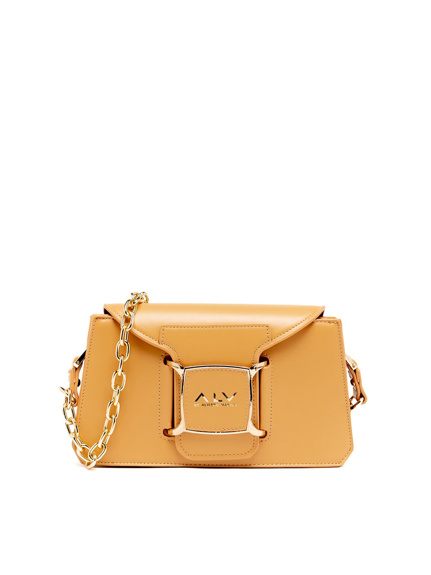 Borsa a tracolla da donna ALV - Cuoio