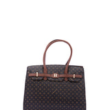 Borsa a Mano in Pelle Vegana Nero