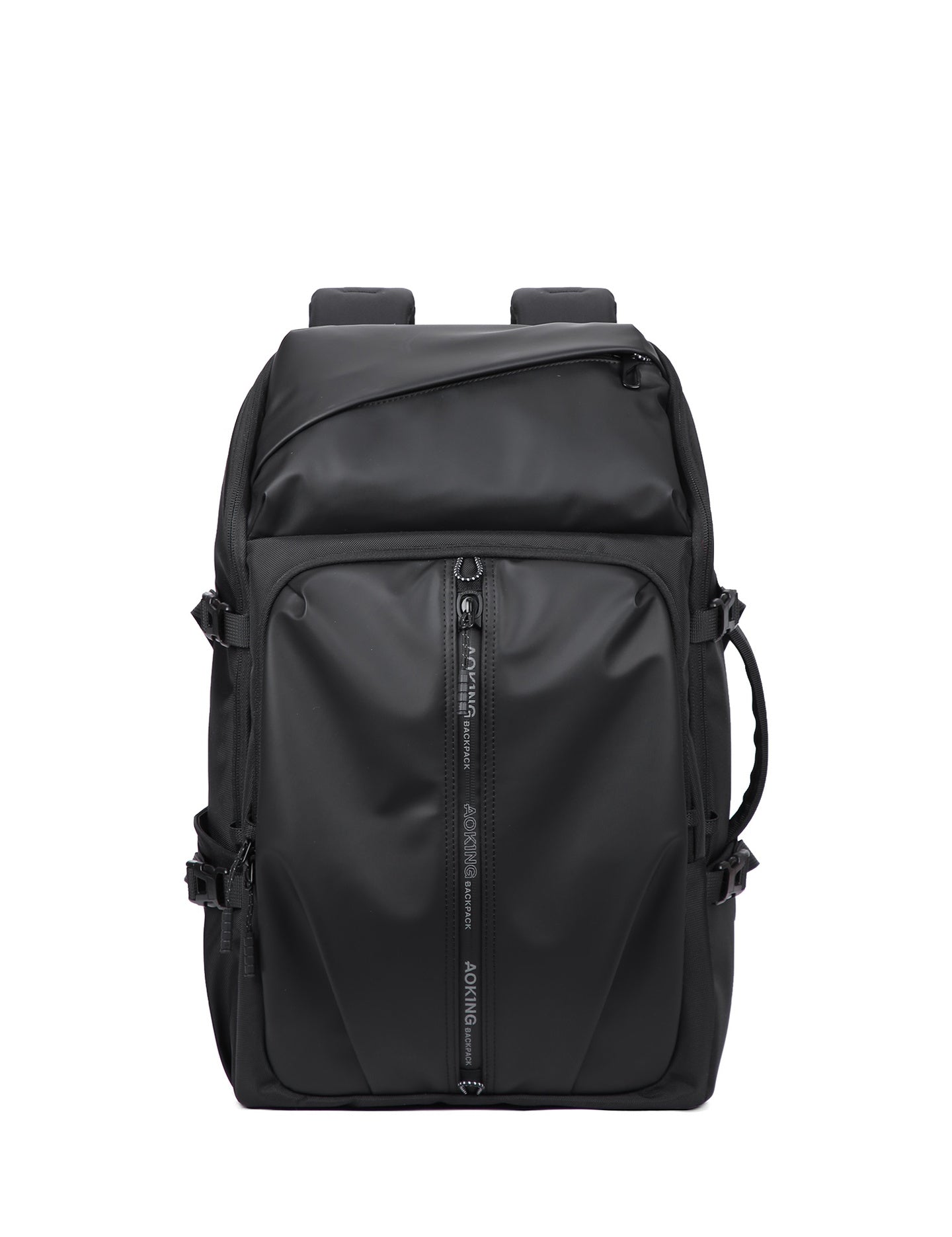 Zaino Unisex Solara Nova in Poliestere Black Aoking