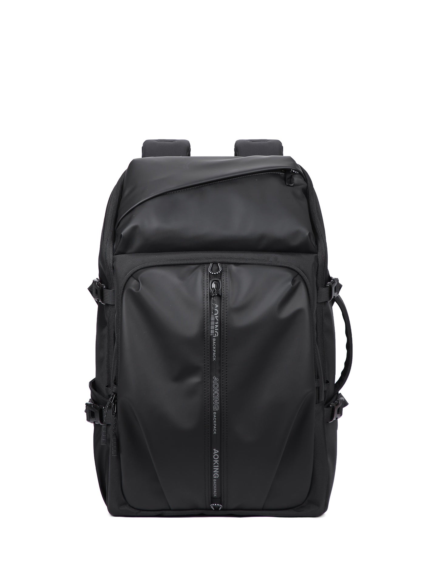 Zaino Unisex Solara Nova in Poliestere Black Aoking