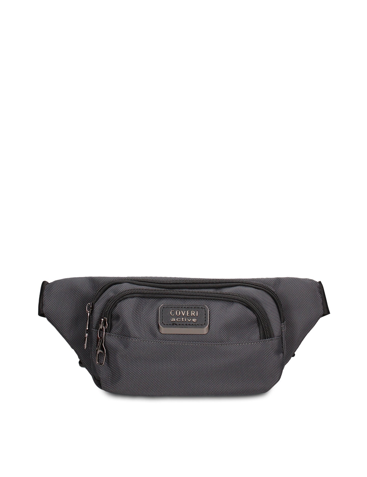 Marsupio in 100% Pu Vegan Leather Grigio