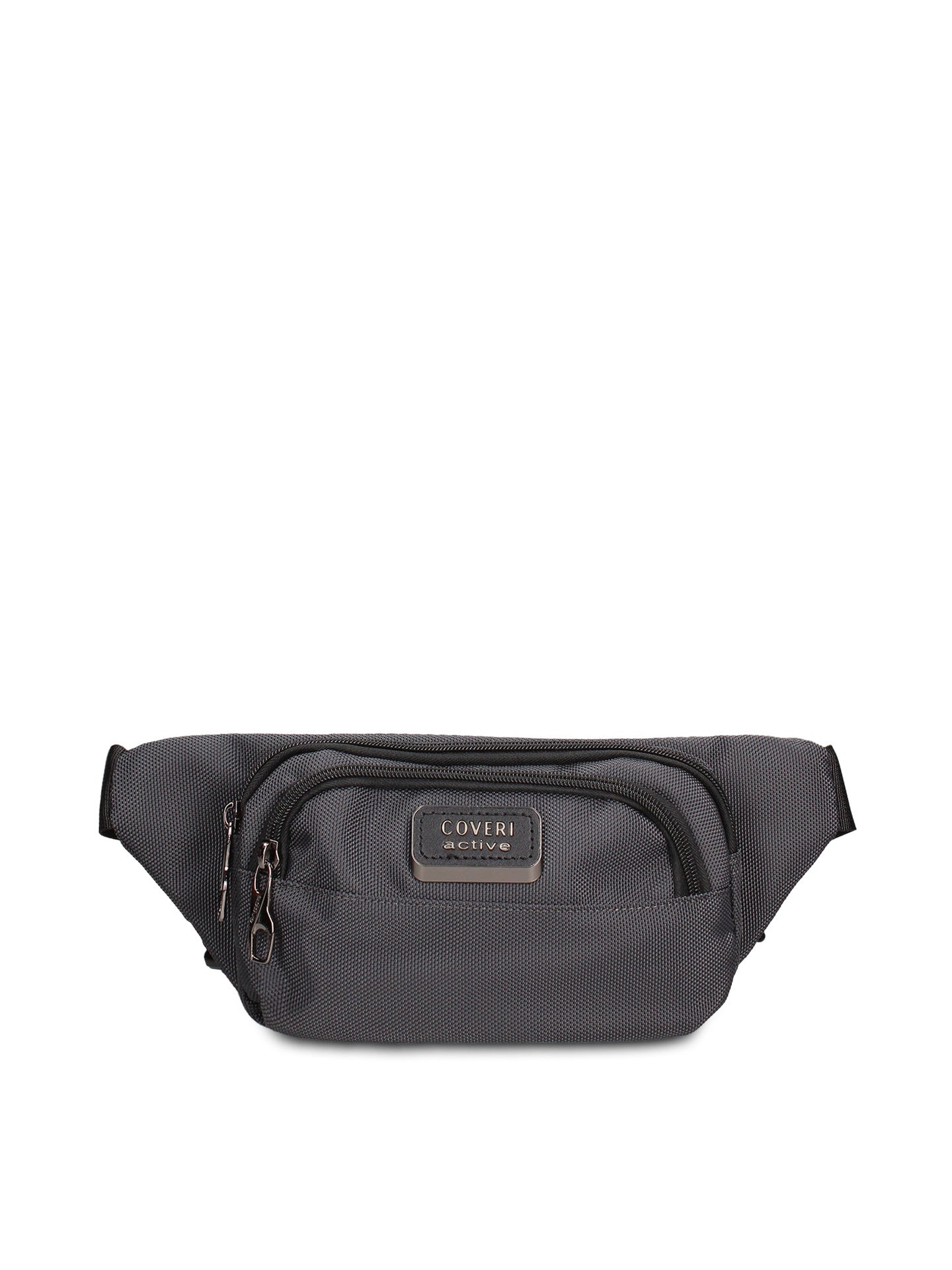 Marsupio in 100% Pu Vegan Leather Grigio