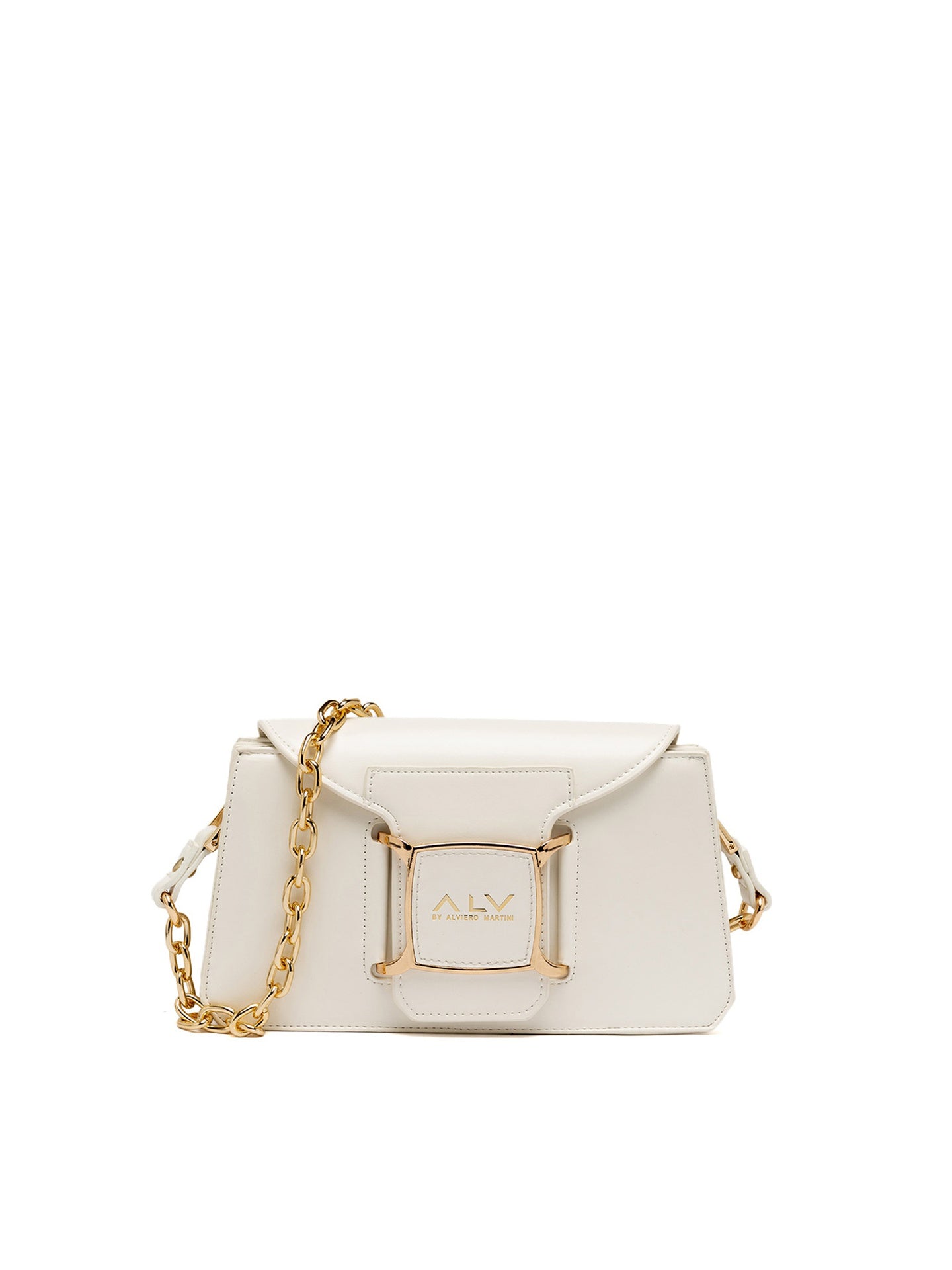 Borsa a tracolla da donna ALV - Bianco