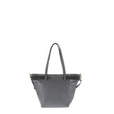 Borsa a Spalla in Vera Pelle Grigio