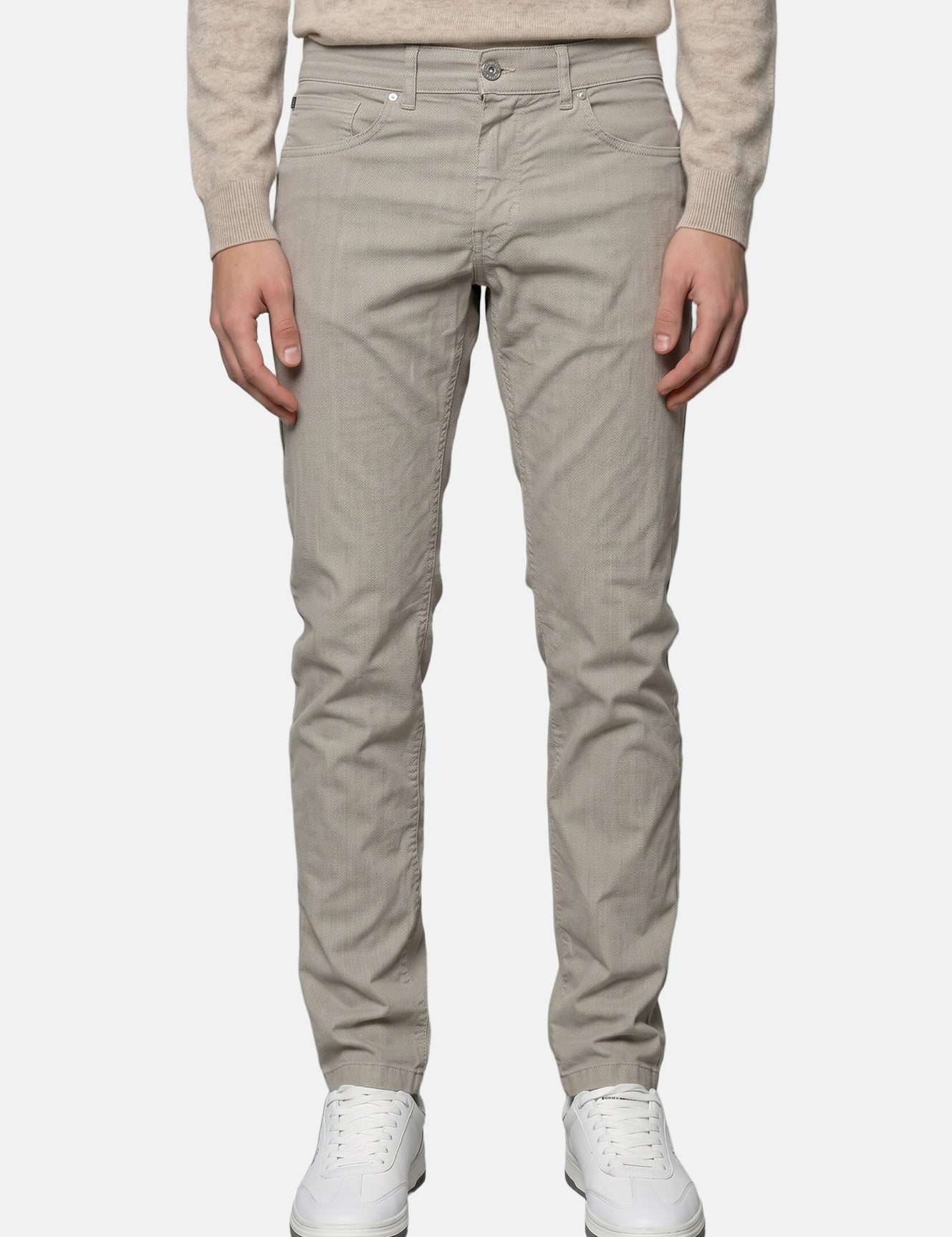 Jeans in Cotone Beige Navigare
