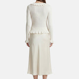 Vestito in Poliestere Bianco