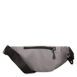 Marsupio in 100% Pu Vegan Leather Grigio