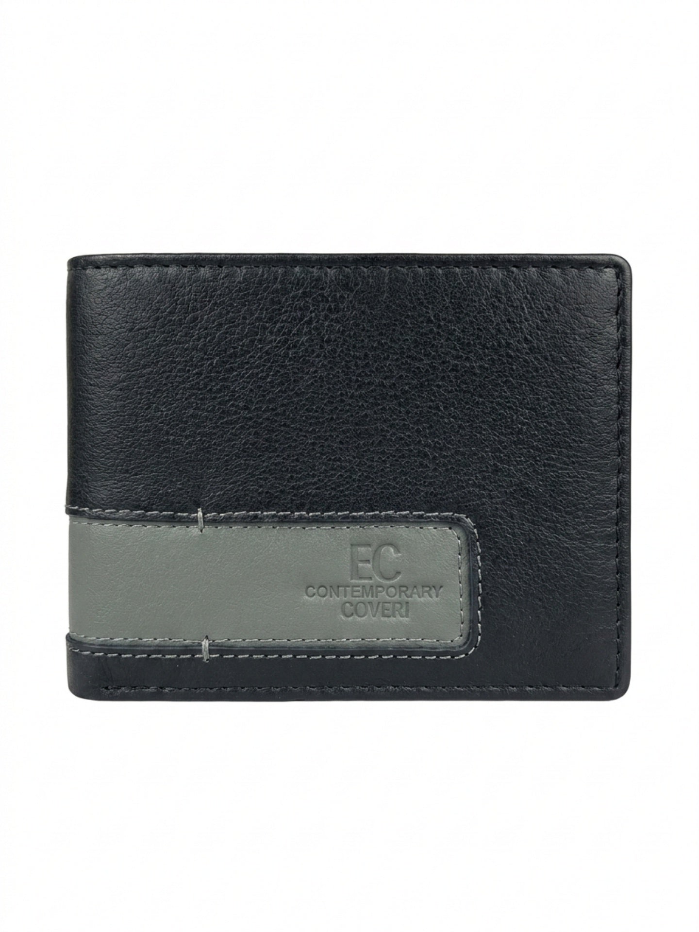 Portafoglio in Vera Pelle Navy EC Contemporary Coveri