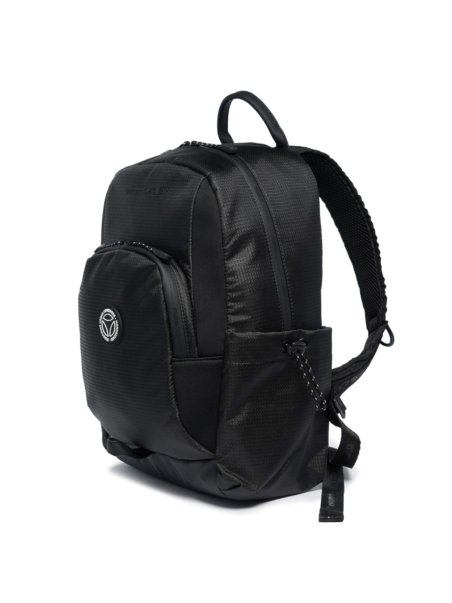 Zaino in Polyurethane Nero