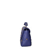 Borsa a Mano in Pelle Sintetica Blu