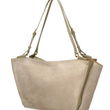 Borsa a Spalla in Vera Pelle Verde