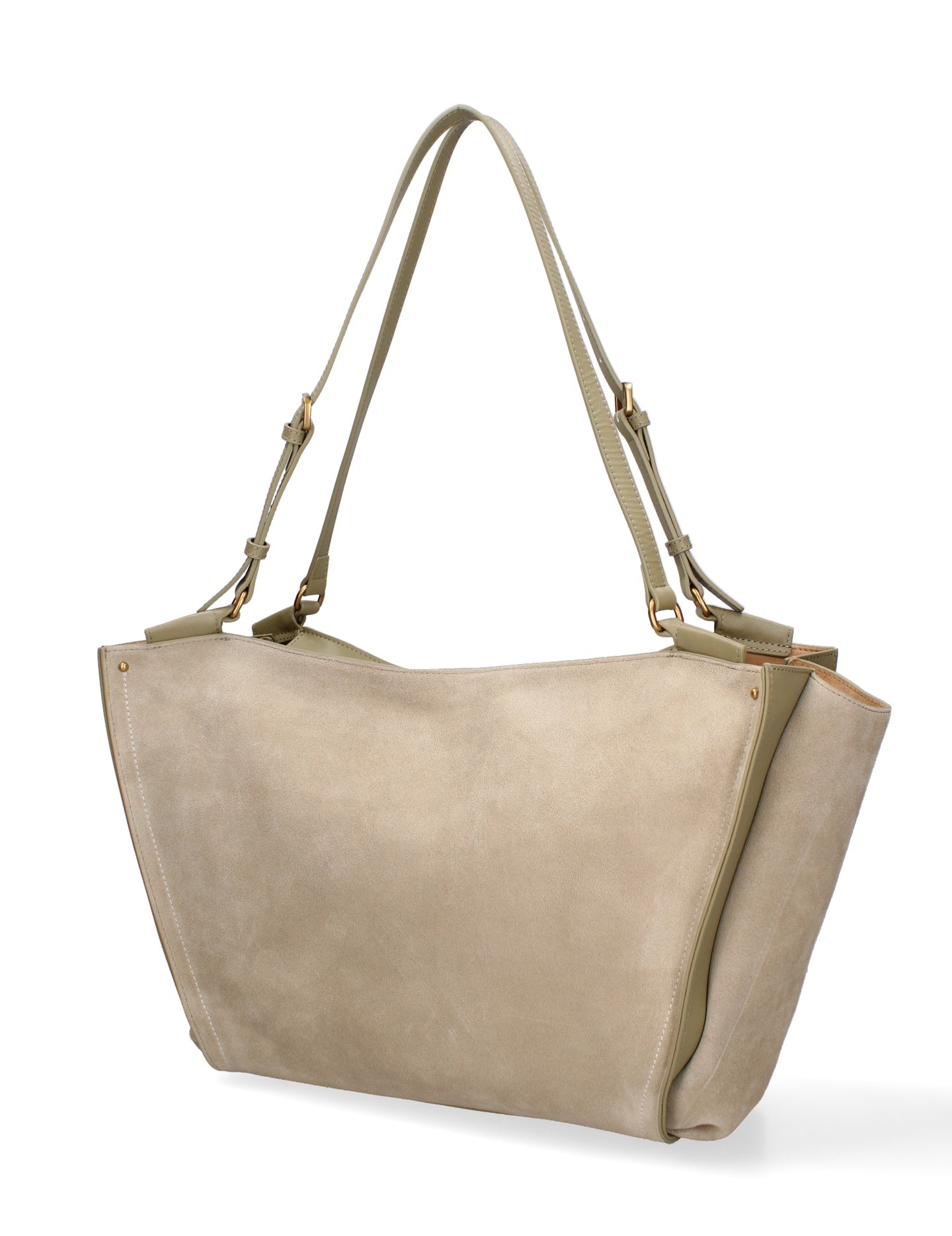 Borsa a Spalla in Vera Pelle Verde