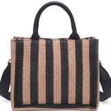 Borsa a Tracolla in Poliestere Marrone