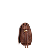 Borsa a tracolla CUSTO - Cuoio