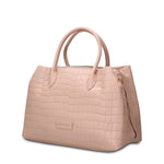 Borsa a Mano in Pelle Vegana Rosa Pierre Cardin