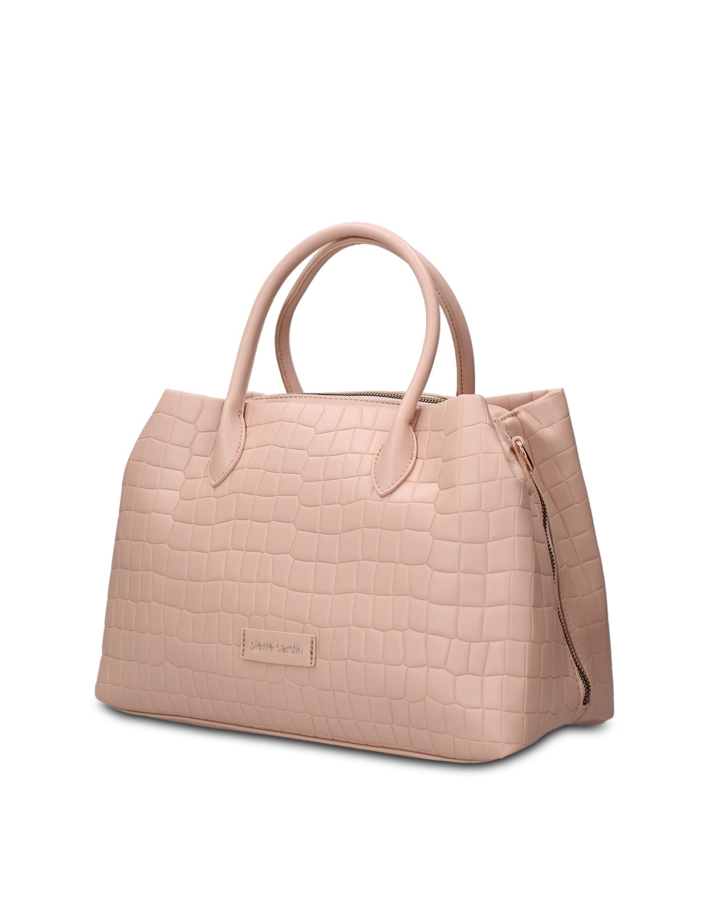 Borsa a Mano in Pelle Vegana Rosa Pierre Cardin