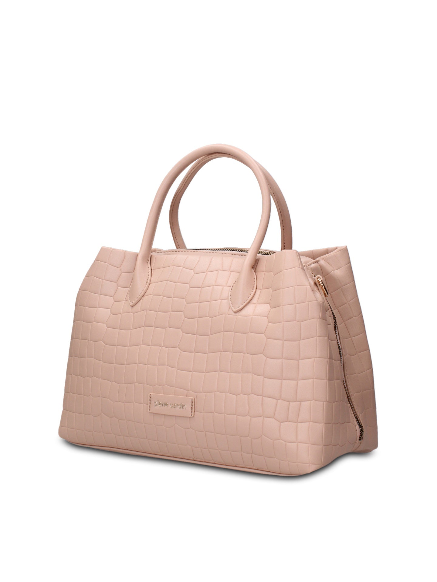 Borsa a Mano in Pelle Vegana Rosa Pierre Cardin