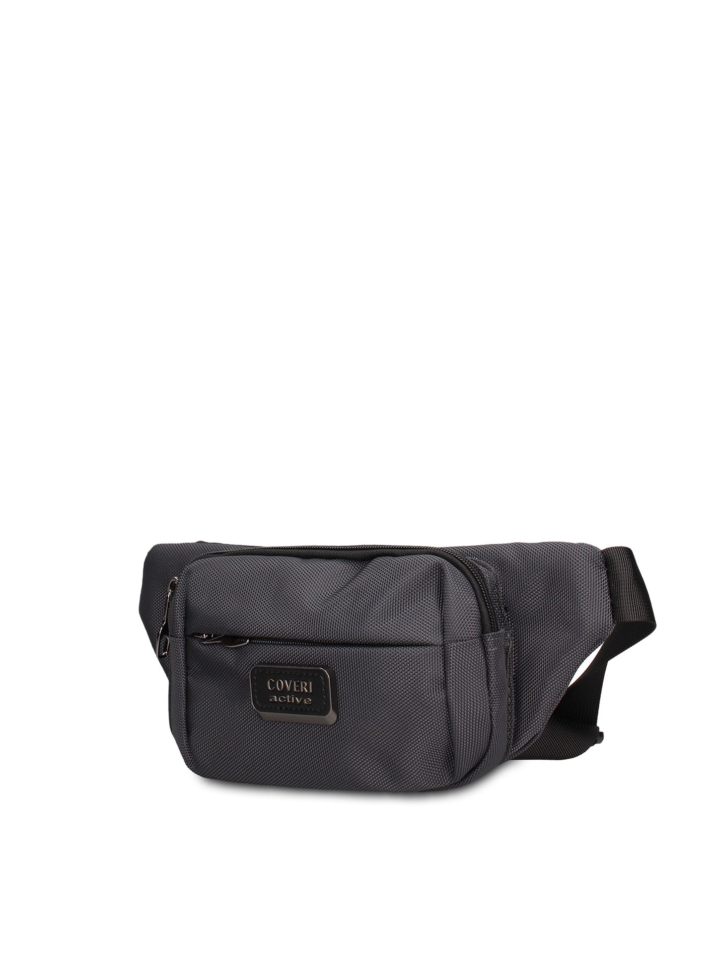 Marsupio in 100% Pu Vegan Leather Grigio