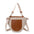 Borsa A Spalla da donna ALV - Marrone Chiaro