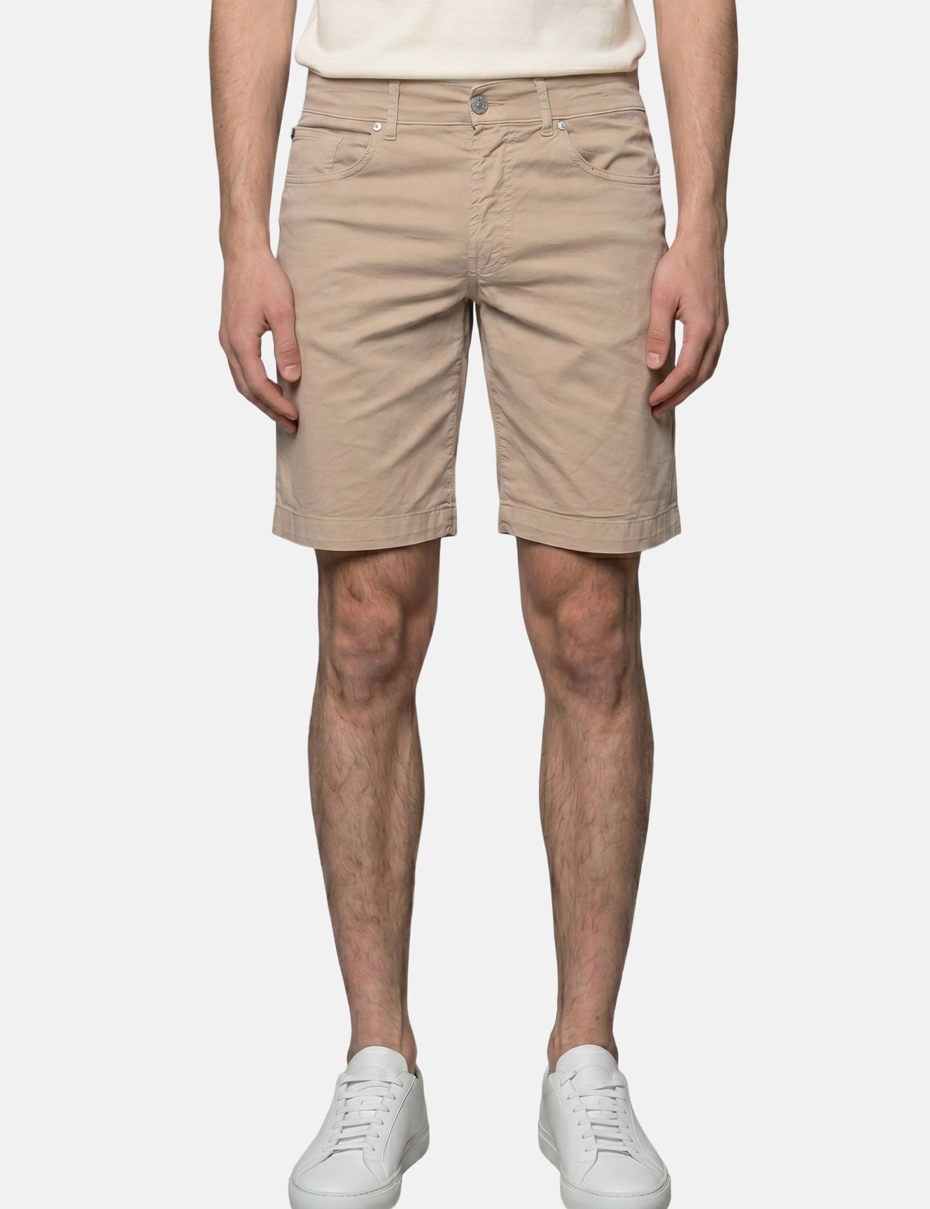 Jeans in Cotone Beige Navigare
