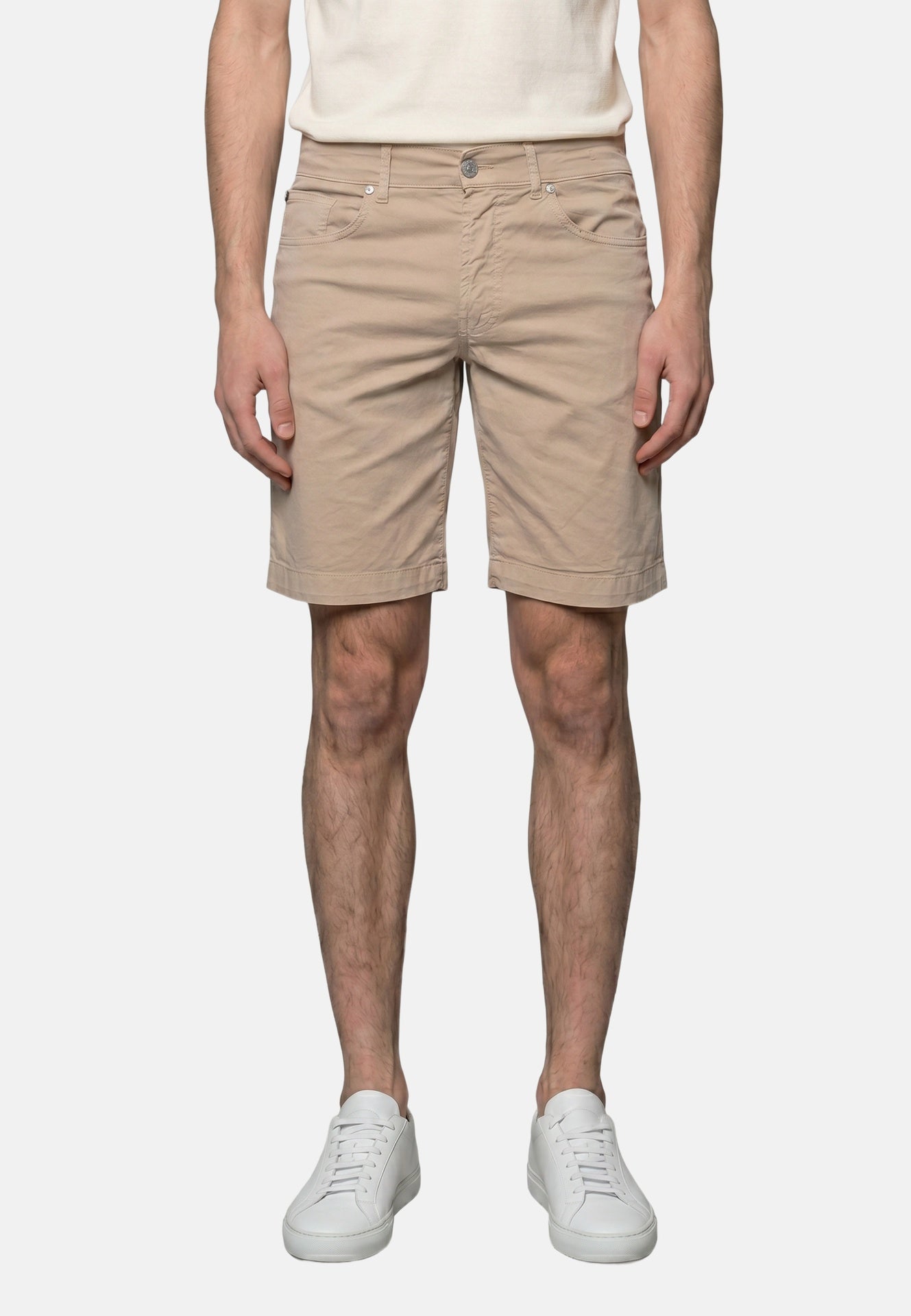 Jeans in Cotone Beige Navigare