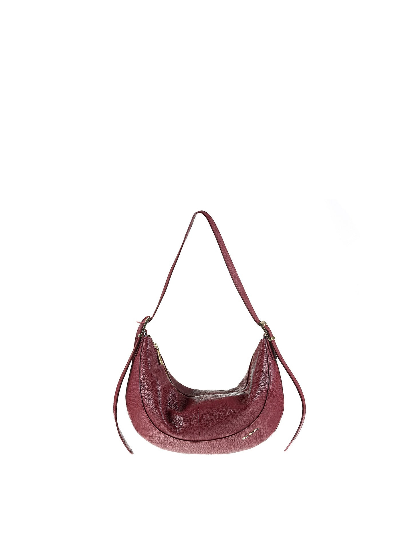 Borsa a Spalla in Vera Pelle Rubino Pierre Cardin