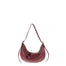 Borsa a Spalla in Vera Pelle Rubino Pierre Cardin