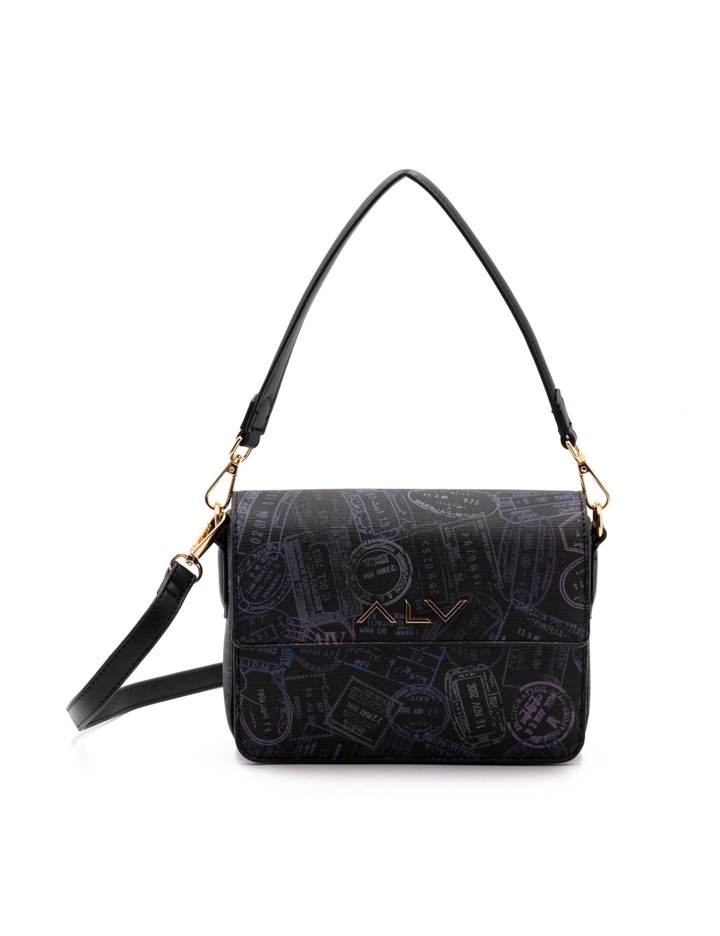 Borsa A Spalla da donna ALV - Nero