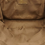 Borsa a Spalla in Dollaro Leather Beige Scuro