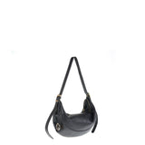Borsa a Spalla in Vera Pelle Nero