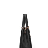 Borsa a Spalla in Pelle Vegana Nero