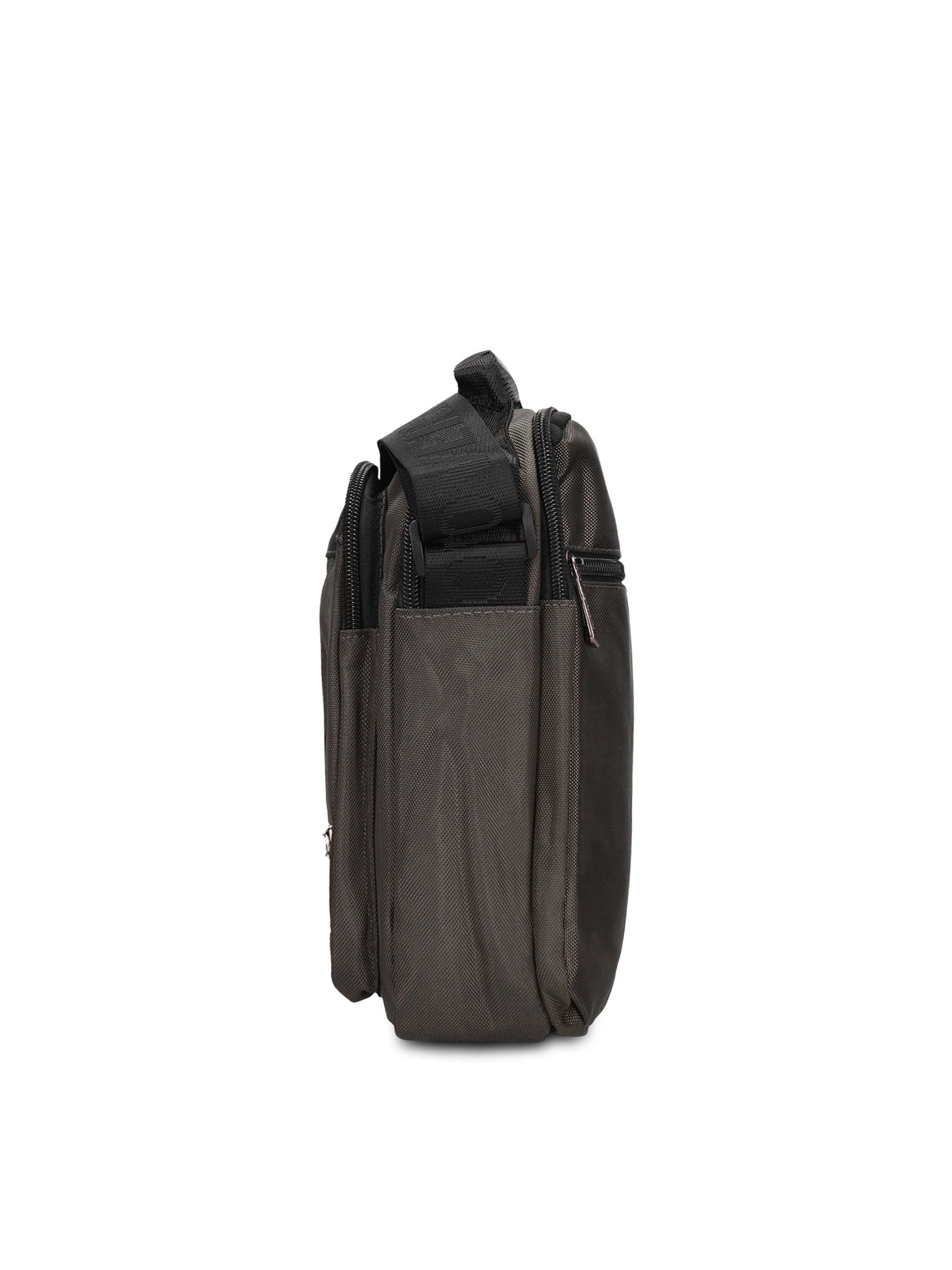 Borsa a Tracolla in 100% Pu Vegan Leather Grigio
