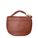 Borsa a Spalla in Vera Pelle Marrone