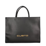 Borsa a spalla CUSTO - Nero