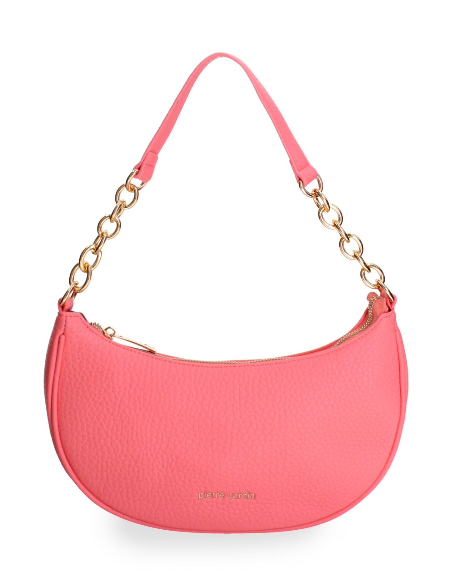 Borsa a Spalla in Pelle Vegana Arancione Pierre Cardin