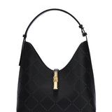 Borsa a Spalla in Pelle Ruga Nero Furla