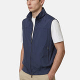 Gilet in Poliestere Blu Navy