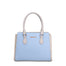 Borsa a Mano in Pelle Vegana Blu Pierre Cardin