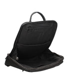 Zaino in Polyurethane Nero